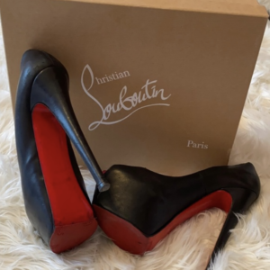 Authentic louboutin platform sz 40